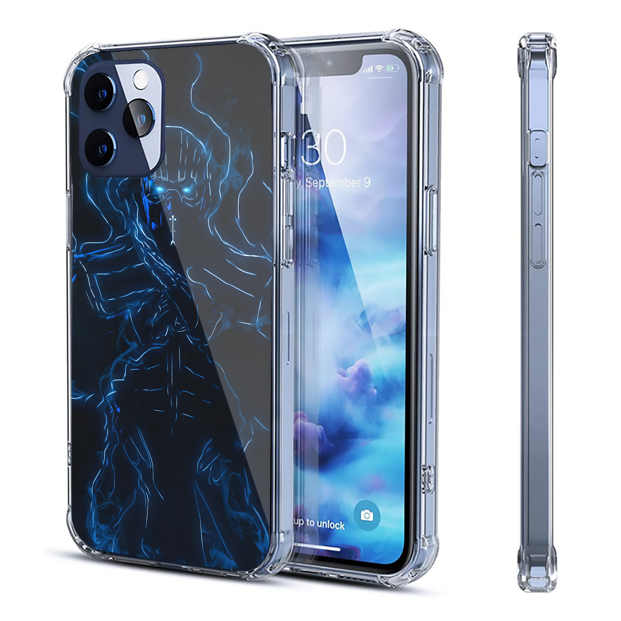 （画像用） アベンジャーズ The Avengers 【iPhone 12シリーズ対応】透明スマホケース（クリアソフトケース）